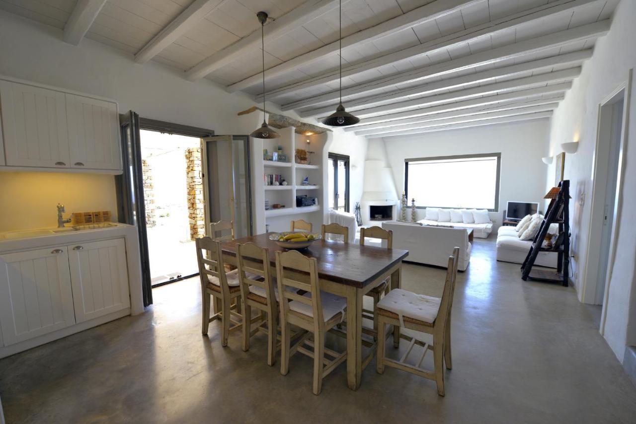 Spectacular Sunset View Villa At Melissaki Ioulis Exterior photo