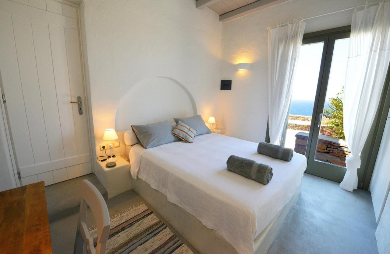 Spectacular Sunset View Villa At Melissaki Ioulis Exterior photo