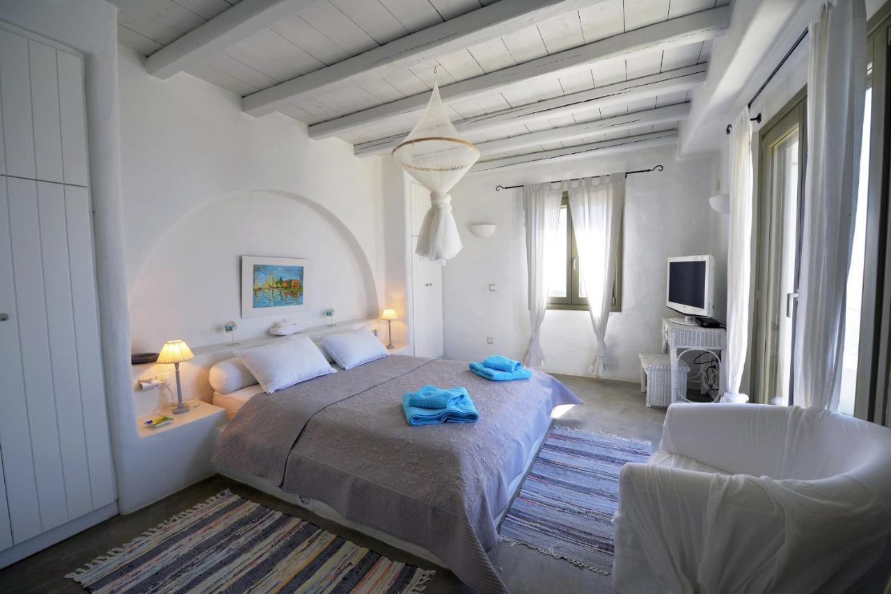 Spectacular Sunset View Villa At Melissaki Ioulis Exterior photo